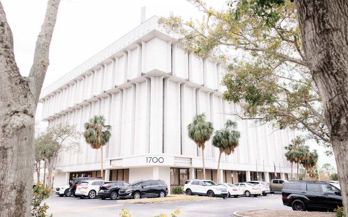 Our office at 1700 — Tyrone Tower, St. Petersburg